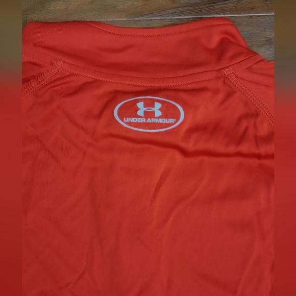 Los Angeles Angels Baseball MLB Men's Red Size L Under Armour 1/2 Zip Pullover - Picture 8 of 11